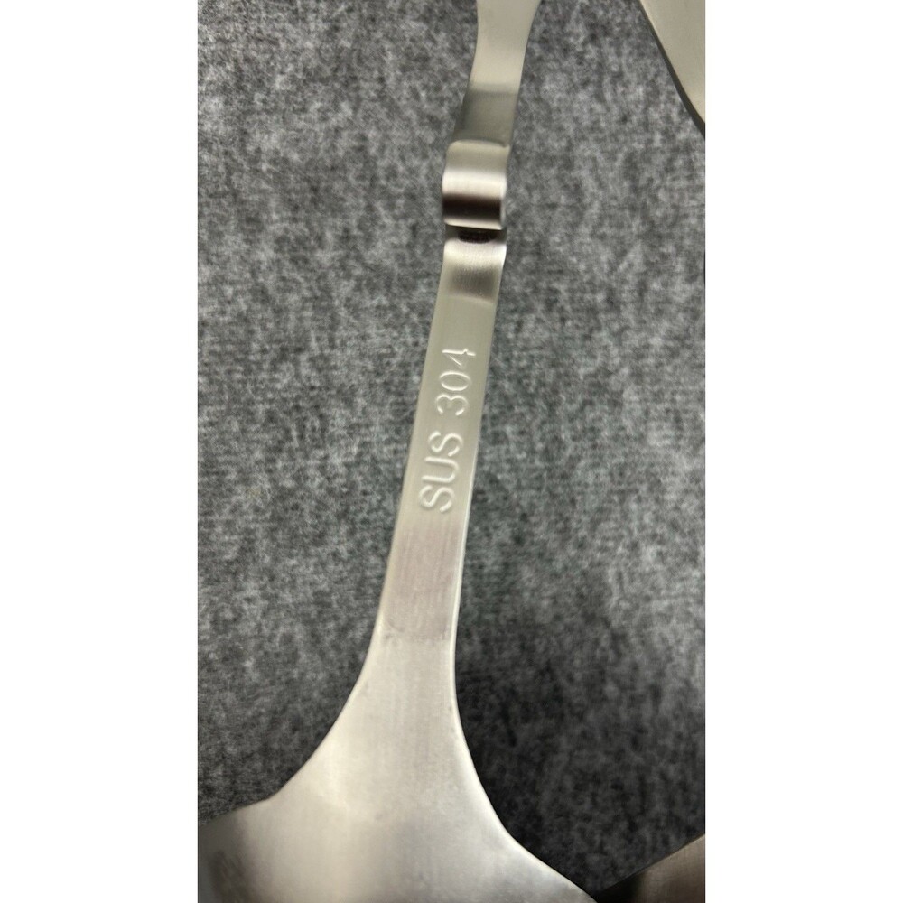 Stainless Steel Soup Ladle & Skimmer Set SUS304 Hot Pot Serving Spoon 12” - Picture 5 of 8
